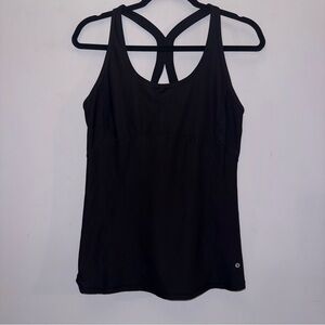Xersion women’s size large racerback Tank Top black
